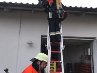 Monatsübung: Dachstuhlbrand