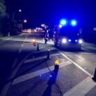 Verkehrsunfall mit eingeklemmter Person