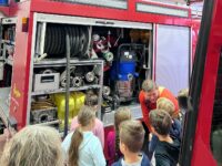 Schulklasse zu Besuch