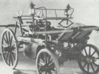 Fahrbare Feuerspritze