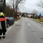Öl auf Fahrbahn