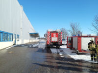 Ausgelöste Brandmeldeanlage