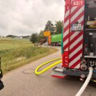 Brand Müllfahrzeug