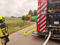 Brand Müllfahrzeug