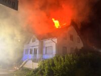 Brand Wohnhaus